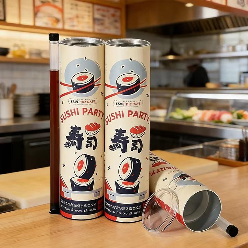 Home Cooking In Japanese - Non-Stick Round Sushi Push Box Mold