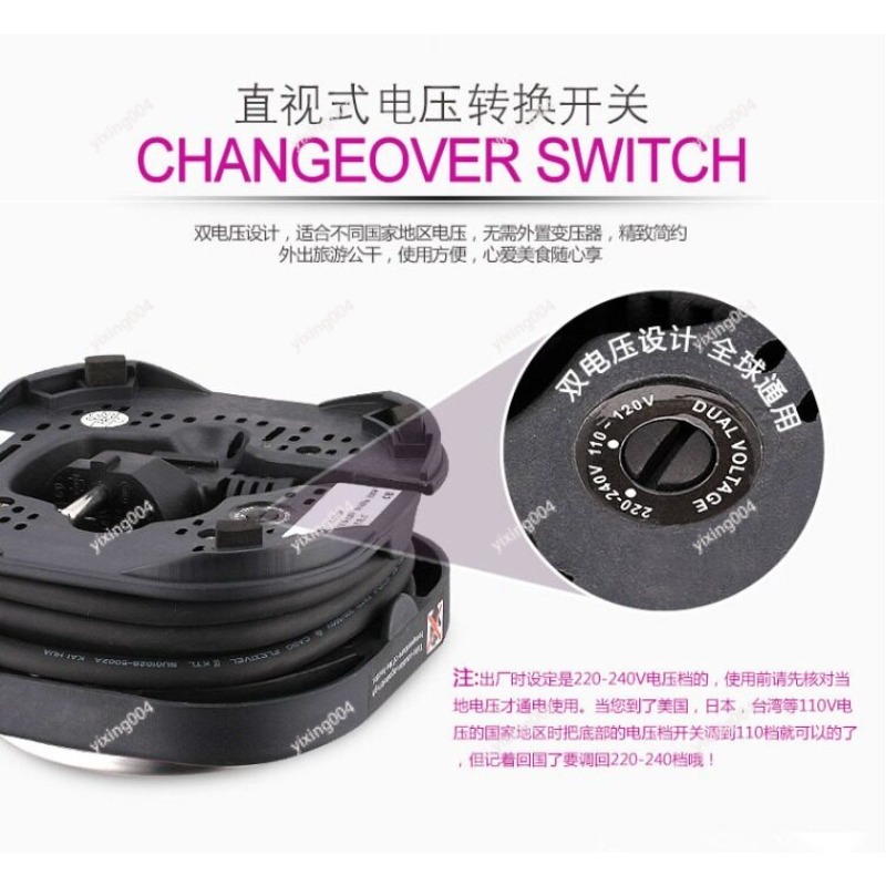 Dual‑Voltage Portable Mini Ele - Hot Pot Portable Dual ulasan dan harga