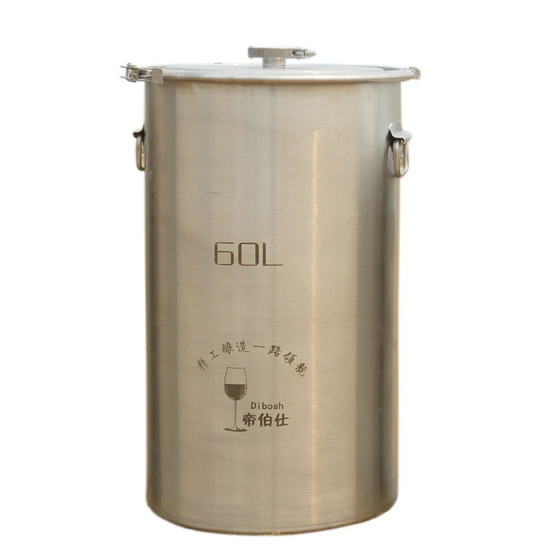 60L 304 Stainless Steel Bucket - Fermentation Crock ulasan dan harga
