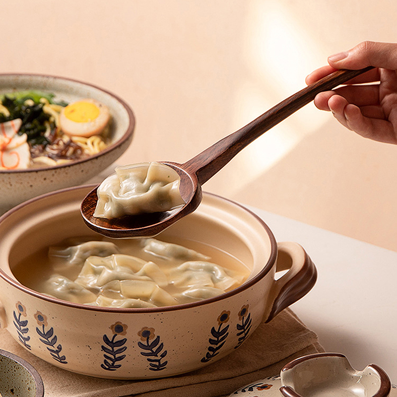 Wooden Spoon With Long Handle  - Home Cooking In Japanese ulasan dan harga