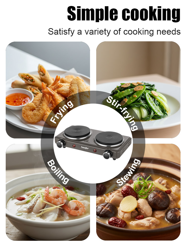 Double Burner Electric Stove S - Hot Pot Portable Dual ulasan dan harga