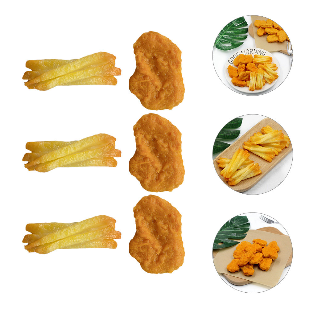 6Pcs Fried Chicken Nuggets Fre - Home Cooking In French ulasan dan harga