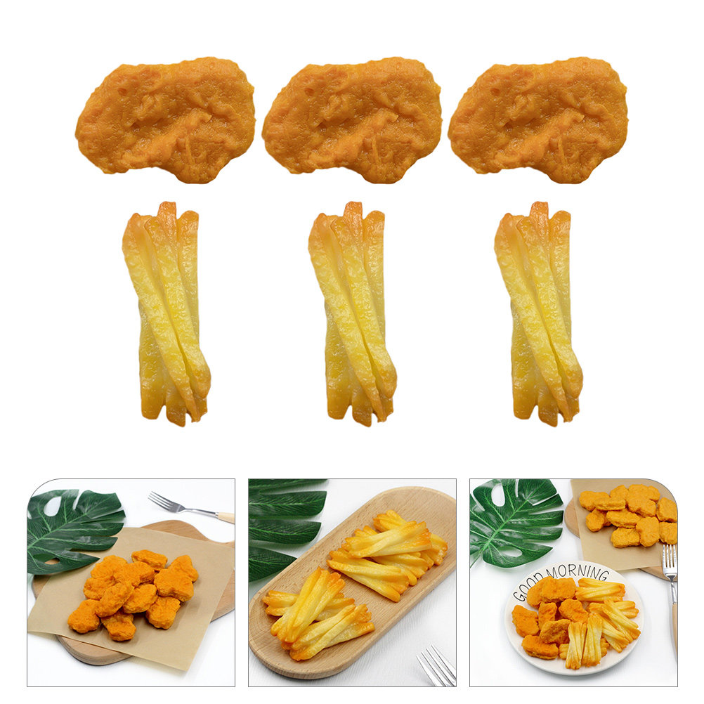 6Pcs Fried Chicken Nuggets Fre - Home Cooking In French ulasan dan harga