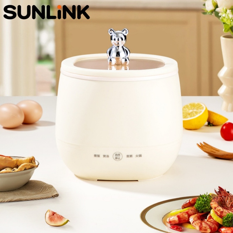 1pc 1.8L Mini Electric Cooker  - Hot Pot Portable Dual ulasan dan harga