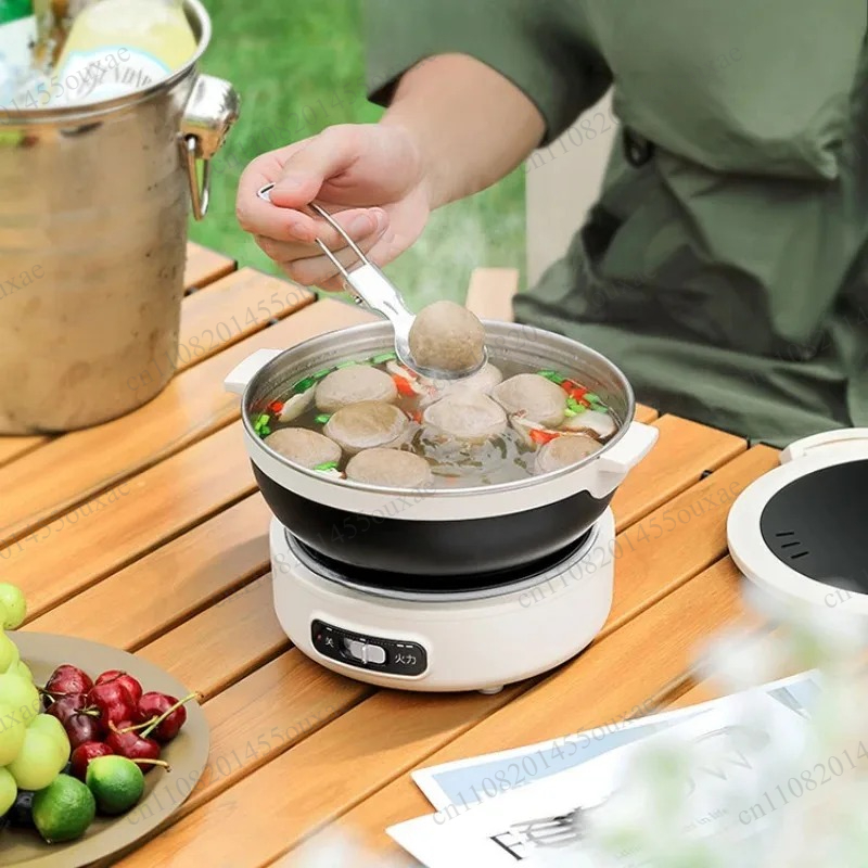 220V Portable Split Multi Cook - Hot Pot Portable Dual ulasan dan harga